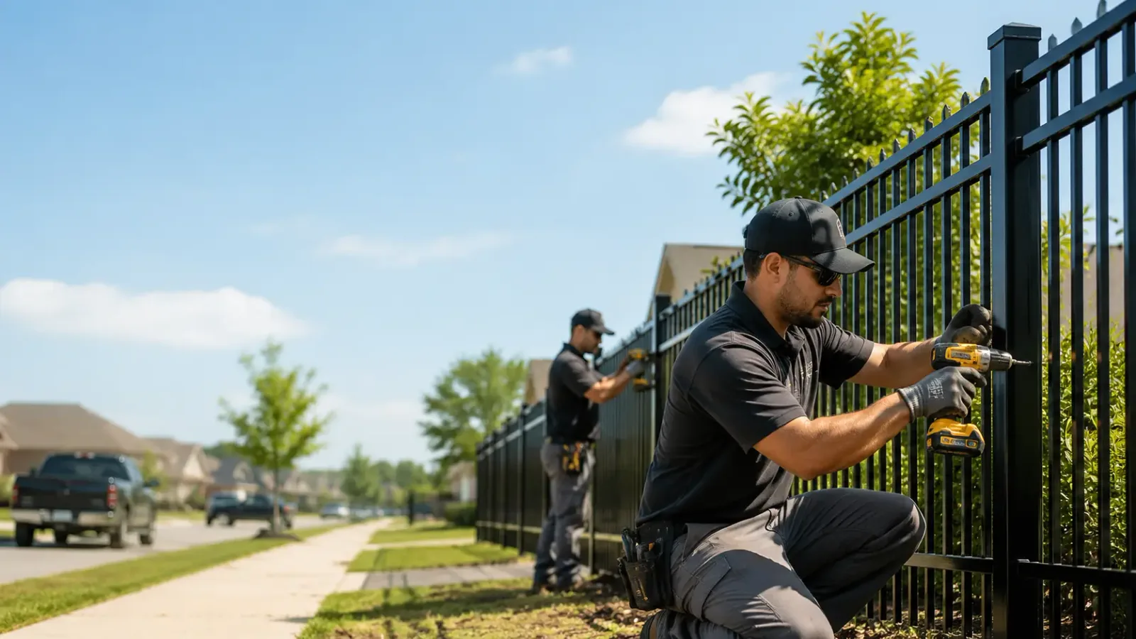 Metal Fence Installation in Mcalester, OK